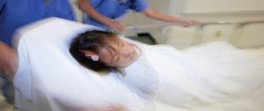 Treating burn wound infections in children