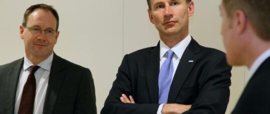 Jeremy Hunt reappointed as health secretary for third time