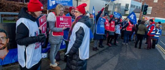 Unions suspend nurse strikes in Northern Ireland
