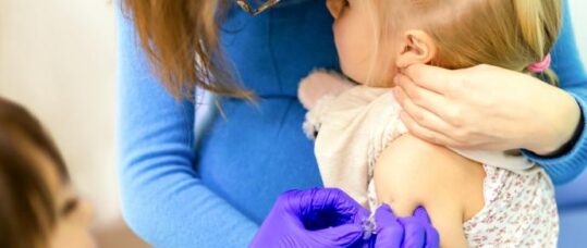 Half a million UK children missed measles vaccination between 2010-2017