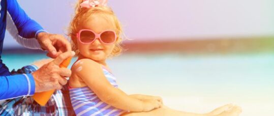 Protecting children’s skin in the sunshine