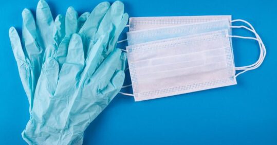 Public Health England advice on PPE types