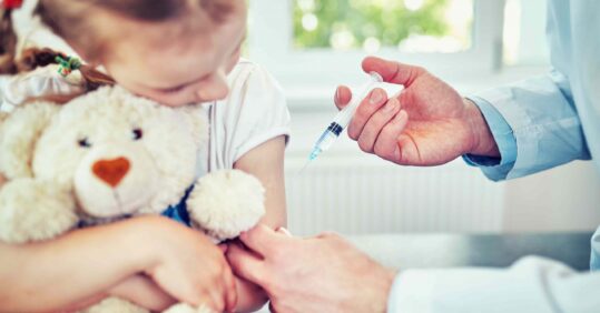 England misses targets for almost all preschool vaccines in 2018/19, new report finds