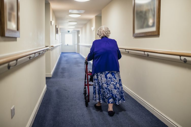 Nearly half of care homes closed to new admissions, finds survey