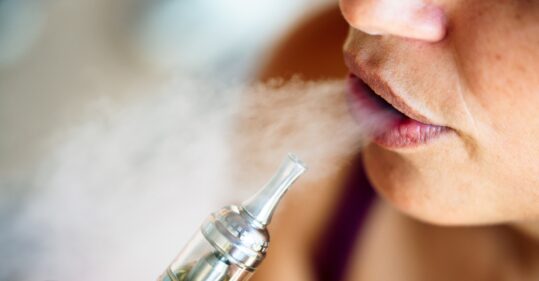 Vaping less addictive than smoking, study suggests