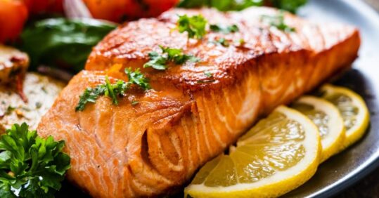 ‘Eating oily fish twice a week reduces cardiovascular risk’