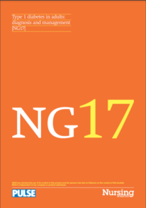 NICE NG17 – Type 1 diabetes in adults: diagnosis and management (update)