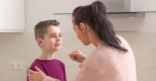 Parent-collected nasal swabs would ‘greatly reduce burden’ for community nurses