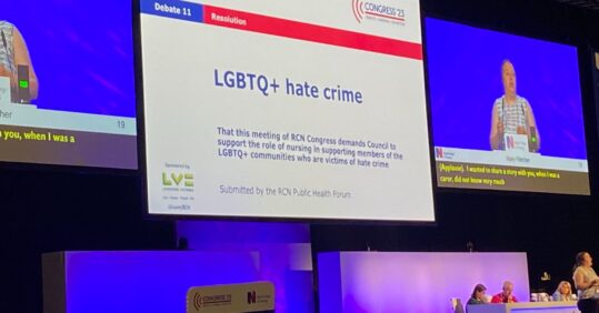 Nurses share ‘stark reality’ of increased LGBTQ+ hate crimes