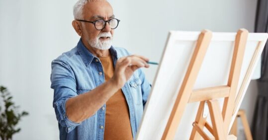 Having a hobby improves mental wellbeing in older adults