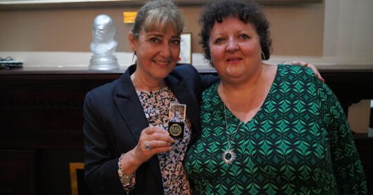 Outgoing charity director recognised with national nursing award
