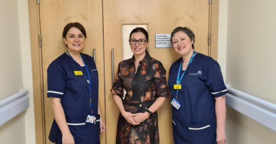 Specialist nurses take to the road with heart failure awareness campaign