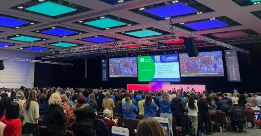 Nurses show support for colleagues caught up in war-torn countries