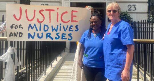 ‘We’ve had enough’: Nurses demand change outside NMC